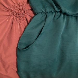 Strapless dress with pockets!!